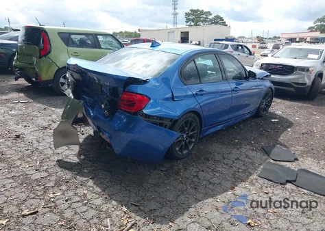 2016 BMW 328I from USA, damaged, VIN WBA8E9G50GNT84852